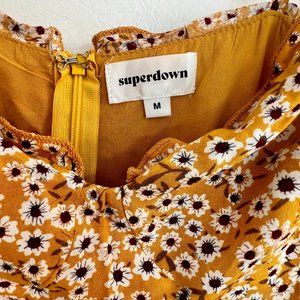 SOLD Superdown AJ Ruffle Cami Mini Dress